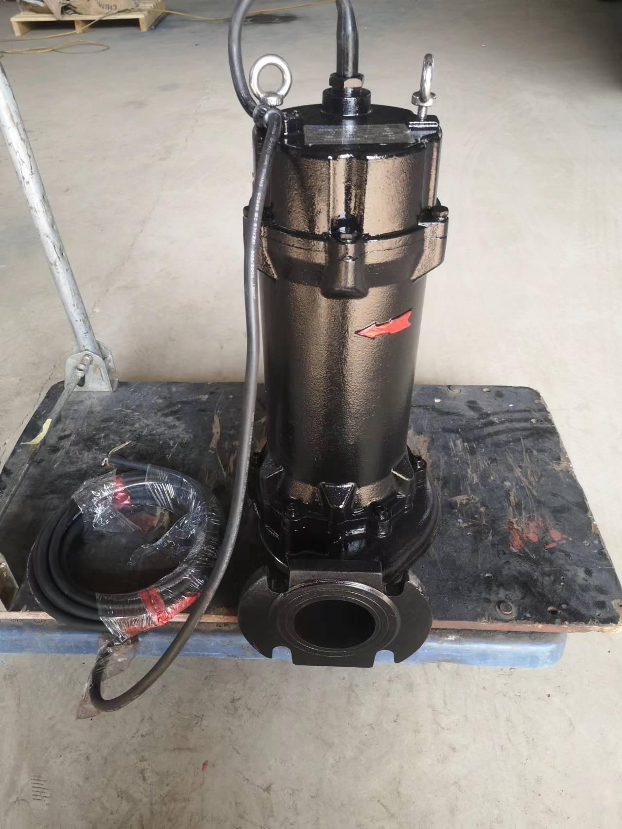 SCS cutter pump, ready for shipment